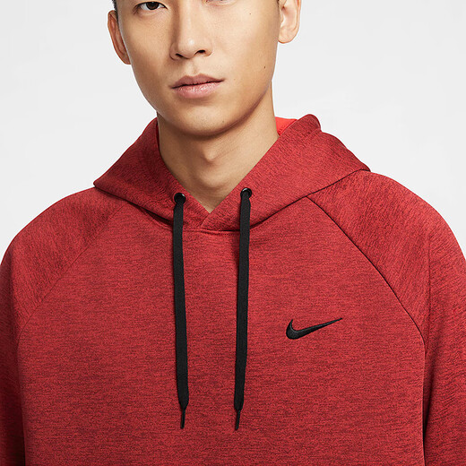 耐克（NIKE）卫衣男装2025春秋季新款运动服针织加绒保暖连帽套头衫DQ4835-677 DQ4835-677大学红/黑 S