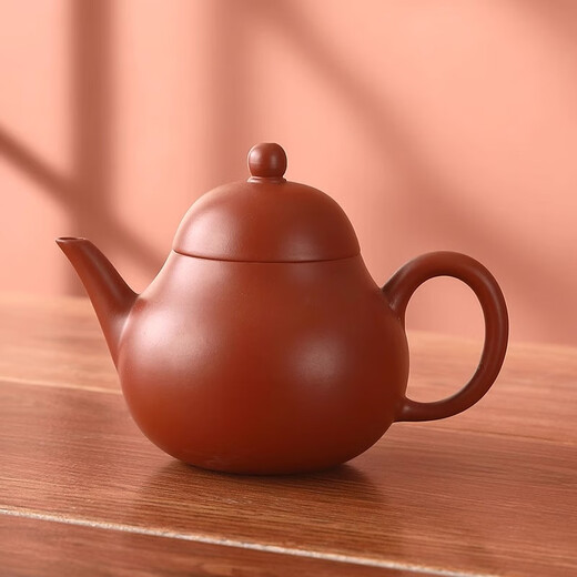 Yipin Gongfang Chaozhou hand-drawn pot Dahongpao Zhuni pear pot household Kungfu tea set for making oolong tea Phoenix single-conong teapot single pot Xiao Gaoli