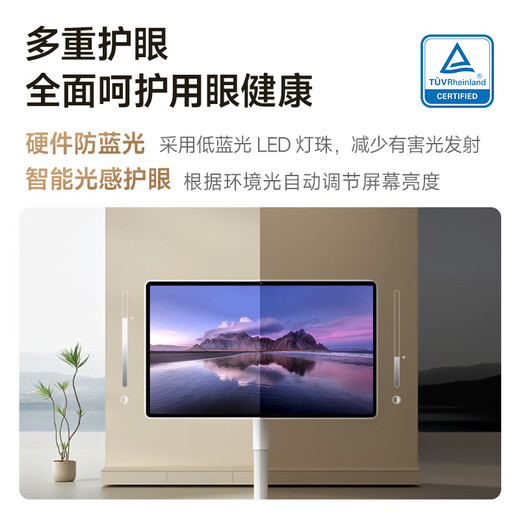 Wow [National Subsidy] Tmall Elf Best Friend 27-inch Large Screen Panoramic Cinema Sound Effect AI Mobile Flat Panoramic Display TV Suitable Screen Birthday Gift