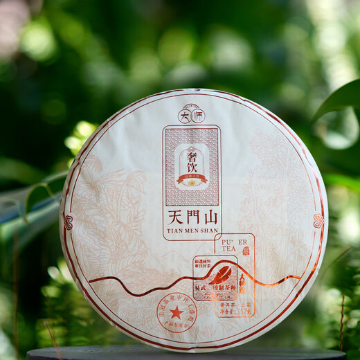 Horsehead Seal Pu'er Tea Raw Tea Spring Tea Tianmen Mountain Master Edition 357G