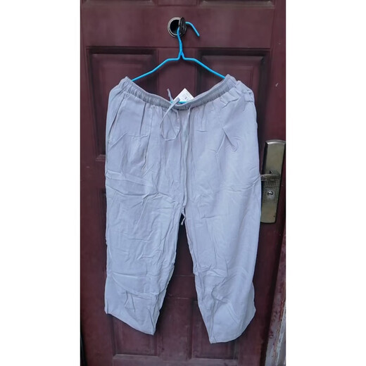 Pantalones de algodón y lino al estilo chino aclosmil Men Bloomers de rábano Bloomers japoneses