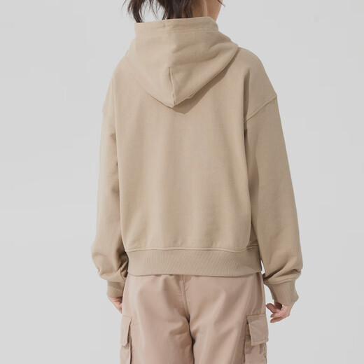 NEW BALANCE NB女装 2025春季新款时尚连帽卫衣休闲舒适户外穿搭潮流套头衫 NCF12122-DB S