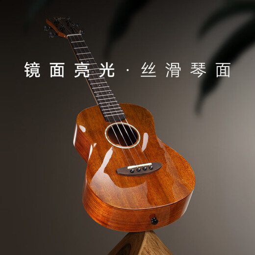 Bali Ukulele Beginner 23-дюймовый начальный уровень уклили детская гитара 23-дюймовая-цвет бревна-8-точечный яркий + утолщен