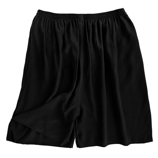 
Yimimei heavy silk pajama pants mulberry silk summer loose silk men's beach pants five-point shorts casual home pants rose red 14117 satin single size 115-165Jin [Jin equals 0.5 kg]