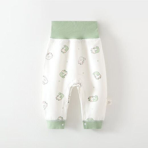 [Belle Yichun Babyhose] Babyhosen Schnappknopf hoher Taille -Bauchschutzhose Neugeborene Buntstiftfrucht #6211 73