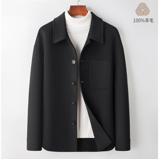 DK Brand Herren 100% reine Wolljacke Herren Kurzjacke LOSSEN LOSSEN DOPFIDEL VELVET MATCH CLASSIGKEIT UND VERSCHIEDLICHE GOLD CAMEL M.