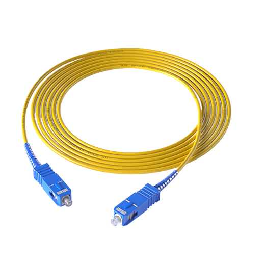 速豪（SUHAO）电信级光纤跳线SC-SC单模单芯低烟无卤光纤线单模光纤跳线3.0 收发器尾纤连接线 1米 SH-3SCSC01