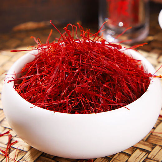 北京同仁堂【特级长丝藏红花】伊朗藏红花黄金花进口正宗藏红花一等品特硬藏 【特级】[金罐装]发5克长丝