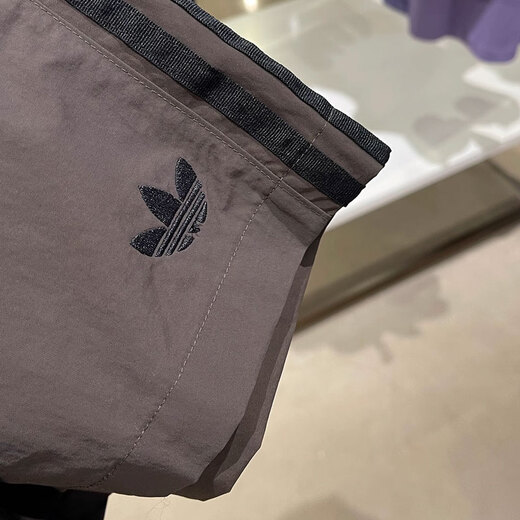 Adidas Clover Shorts Men's Pants Women's Pants Summer New Style Neutral Sport Pants Loose Casual Crop Pants IB5044 IB5044 Dark Olive Green XS