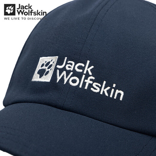 Jack Wolfskin Wolf Claw Baseball Mütze für Männer und Frauen im Frühlings- und Sommer-Outdoor-Sport Sun Shading atmungsaktives lässiges Paar Baseball Cap 675-1010/Raw Blue One Size