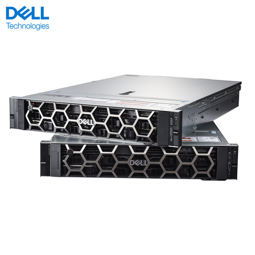 戴尔（DELL）PowerEdge R740 2U机架式服务器主机 深度学习 虚拟化应用 2*银牌4210R【20核2.4G】双电 128G丨2x1.92T固态丨V100-32G
