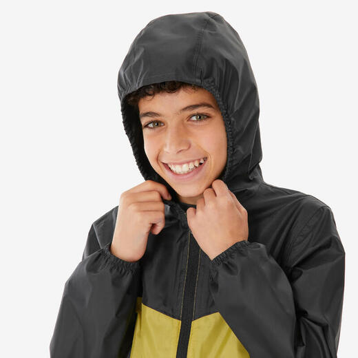 
Decathlon (DECATHLON) children's jacket outdoor mountaineering teen windproof rain jacket-5391734