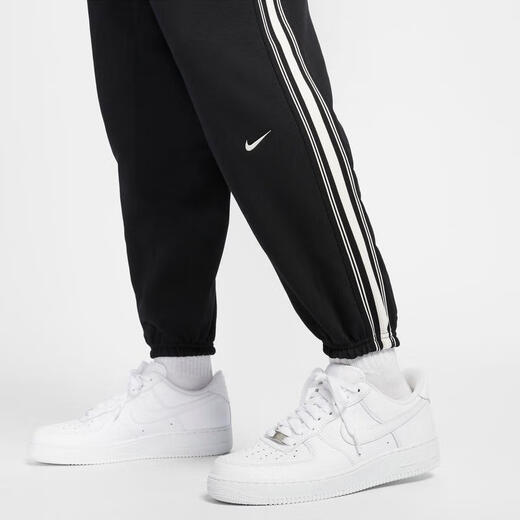 耐克（NIKE）男子透气舒适休闲裤加绒篮球裤潮流卫裤宽松直筒运动长裤 HJ3884-010 3XL