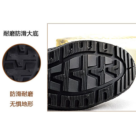 
Bofeng BOVFN 3527 construction site construction shoes Liberation shoes men's low-top labor insurance men's wear-resistant non-slip farmland shoes outdoor hiking hiking shoes women's hot low-top single shoes 41 standard shoe size correct shot