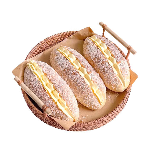 嘟赴椰蓉奶油肉松面包夹心蛋糕早餐三明治老式糕点心零食16包约880克