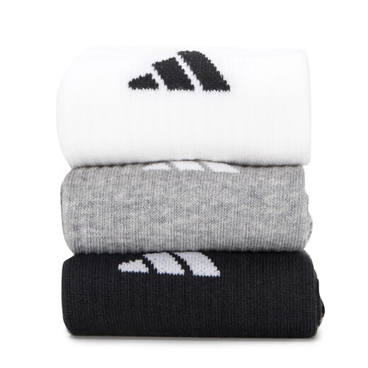 Adidas (adidas) Chaussettes pour hommes pour chaussettes pour femmes pour sports de plein air et chaussettes occasionnelles pour la course et l'entraînement en fitness confortables et les chaussettes de couple respirant JC9272 S (tailles suggérées 35-38)