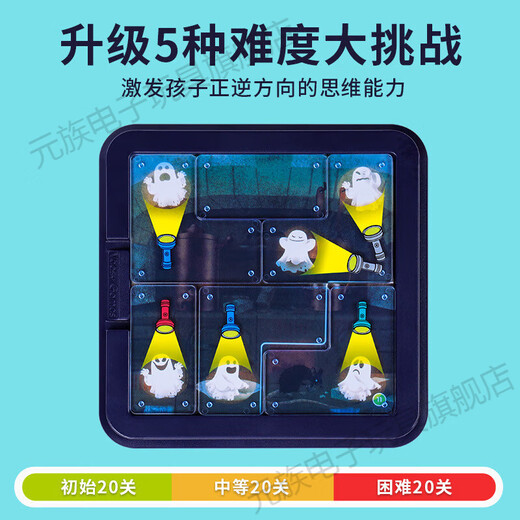 Yuan Ghost Catcher Game Board Game Children Police attraper le voleur Tournet Toy Gary Girl Puzzle Parent-Child Interaction Trois royaumes Huarong Road [Penser Interaction parent-enfant]