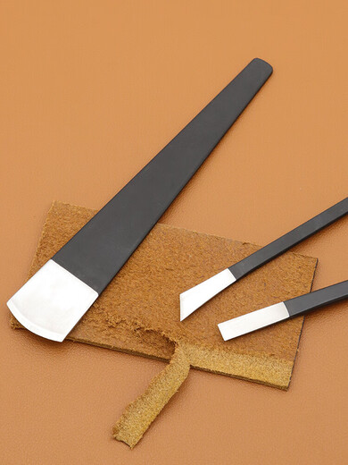 Taipeng leather thinning knife hand-cut leather all-in-one three-piece set diy leather edge thinning shovel segment cutting tool three-piece thinning knife set