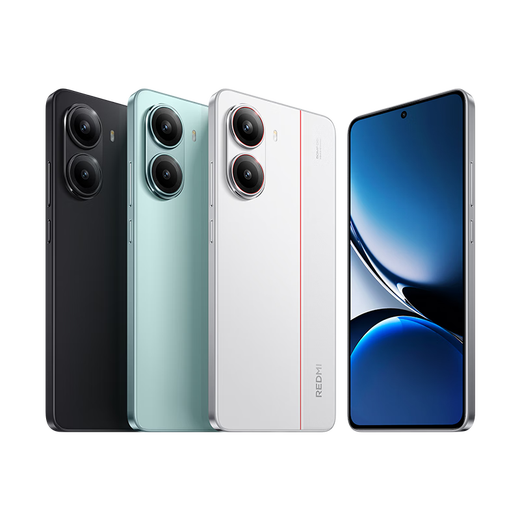 小米（MI）REDMI turbo4 红米turbo4 全新5G手机 天玑8400-Ultra 快充长续航智能手机 暗影黑 12GB+256GB