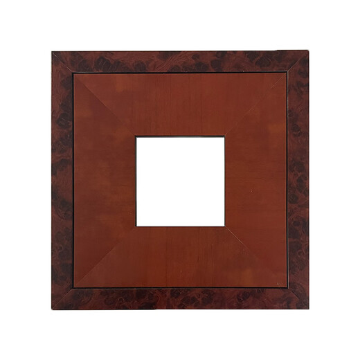 定制复古实木装裱画框装饰相框喷漆原木风油画空框外框客厅挂墙展 B12077-1-PT 内径：15*15cm（空框）