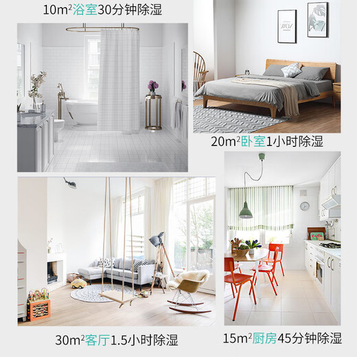 Parkoo dehumidificador hogar dehumidificador hogar pequeño sótano silencioso villa dormitorio dormitorio húmedo e artefacto higroscópico 22L/día yda-826e blanco
