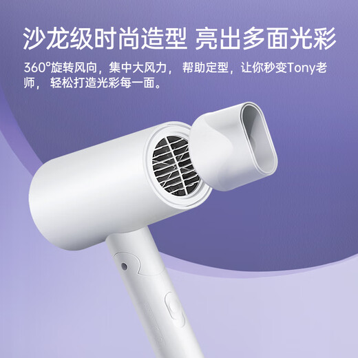FLYCO negative ion hair dryer home portable travel fast drying hot and cold air high power hair dryer FH6276