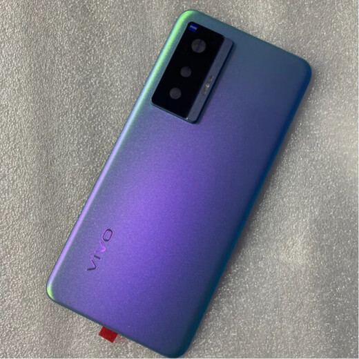 Brand original suitable for vivoX70 original mobile phone back case X70Pro glass back cover Pro behind battery cover X70Pro back cover with frame lens (Nebula)