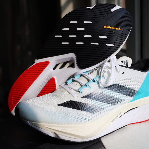 阿迪达斯 （adidas）AdizeroBoston运动鞋男鞋女鞋2023跑步鞋HP614 黑白HQ1349 现货 36