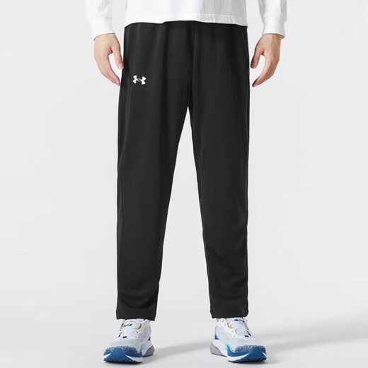 Under Armor autumn men's sweatpants quick-drying breathable training running fitness casual sports pants black 23600704-001 L