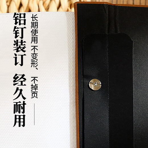 Yihao Large Album Large Capacity Commemorative Book Family 1000 Insert 5 inches 6 inches Photos Couple Baby Growth Record Book Mixed Size Photo Custom Storage Book Photo Gallery Ping An Joy (Red Skin) [6 inches 1000 Horizontal and Vertical Version]
