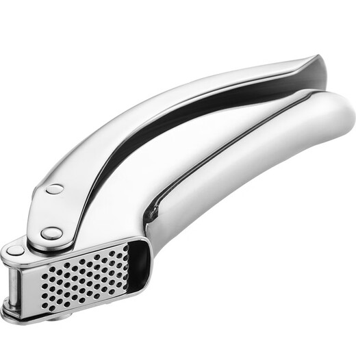 Swiss 304 stainless steel garlic press, thickened garlic press, household manual garlic press, garlic press, Swiss design garlic press