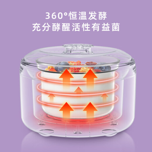 小浣熊酸奶机家用全自动纳豆机米酒机智能小型酒酿机自制发酵机迷你分杯 标准款