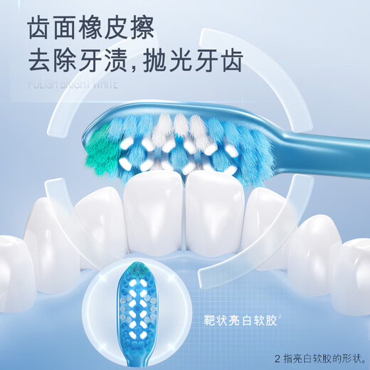 Colgate 360 ​​comprehensive oral cleaning adult toothbrush 2 (soft brush cleans tongue coating and doubles bacteria)