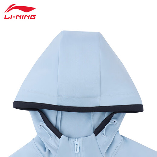 Li Ning (LI-NING) jacket men's spring and autumn air layer comfortable cardigan hooded sportswear casual breathable jacket sweatshirt