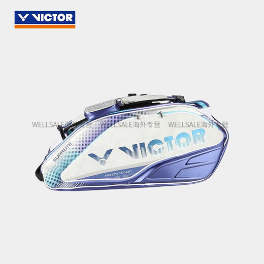 Victor flagship Victor BR9215 badminton bag sports shoulders large capacity with thermal insulation BR9215-HB moon rock grey/future dusk