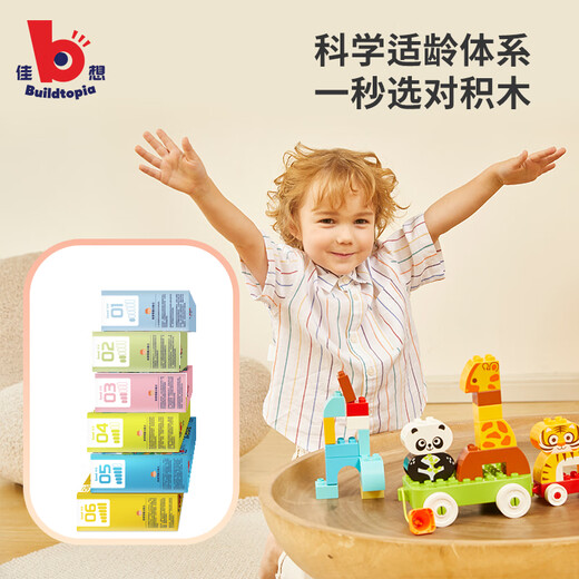 
Time Optics (SHIGUANGXUE) Children's assembled building blocks toys 1-6 years old advanced science and education toys for boys and girls birthday gifts