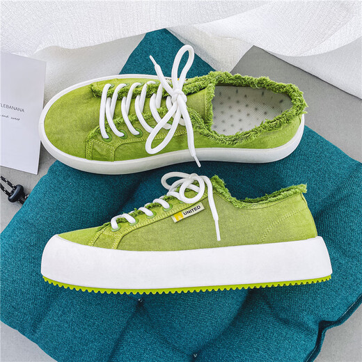 Xiao Xueling canvas shoes men's 2024 spring new men's shoes Korean version Harajuku trendy shoes student casual shoes canvas shoes men's board shoes black 43 (265mm)