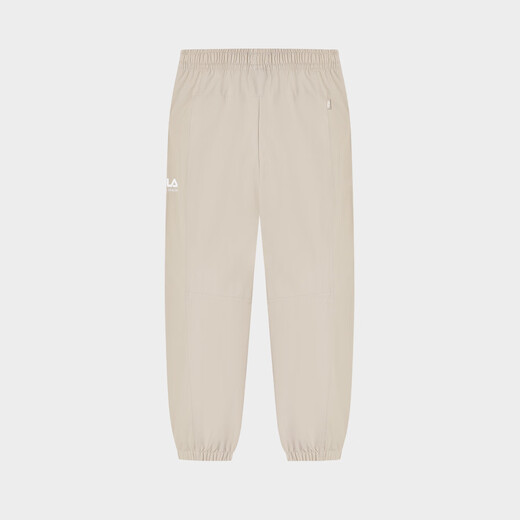 FILA Men's Men's Sports Pants Men's Fashion Casual Basic Cuffed Versatile Leg Pants Woven Trousers Milk Brown XL