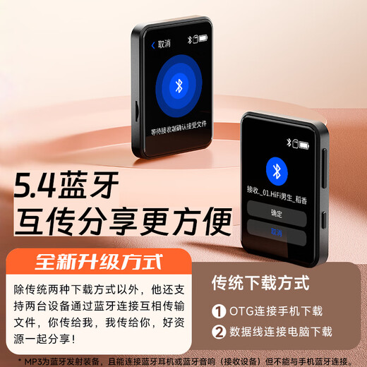 Patriot (aigo) mp3/mp4 player, lossless music player, English-Chinese dictionary 2.8-inch touch screen student English e-book, action camera, photo camera 806-64G