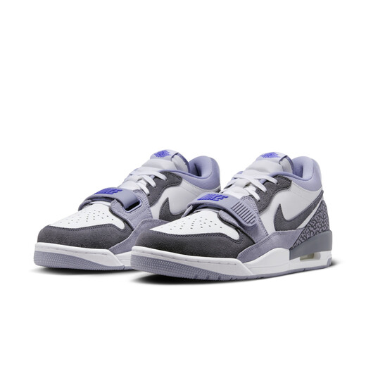 Nike (Nike) Jordan -offizieller Nike Jordan AJ312 Herren -Sneaker Herbstpolsterung Low Top CD7069 108 Weiß/Dunkelblau/Nebel Grau/Komet Purple 41