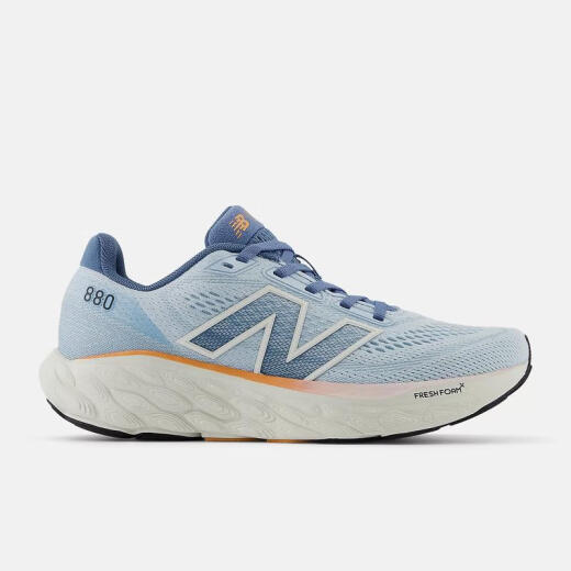 NEW BALANCE Fresh Foam X 880v14海盐蓝网面透气女士训练跑步鞋 Natural Mint with Silver 35