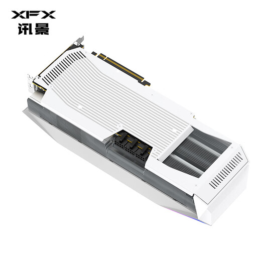 XFX (XFX) AMD RADEON RX 9070 XT OC Overseas Version Ultra 16GB White New E-Sports Game Design Intelligent Learning Desktop Computer Independent Graphics Card
