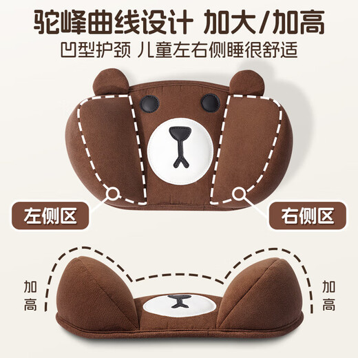 迪加伦汽车儿童安全带固定器侧睡觉头颈枕防勒脖护肩套装后排车用限位器