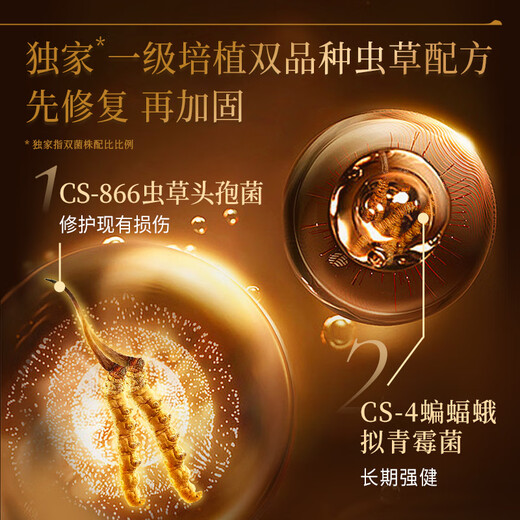Vite Jianling Cordyceps Geschenkbox (60 3 Kisten Cordyceps + 10 2 Kisten mit 2 Kisten Geschenktüte) Cordyceps -Kapseln