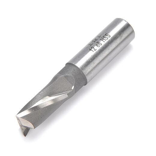 Shanggong 10 pieces straight shank keyway end mill 5mm 2-edge two-tooth keyway end mill