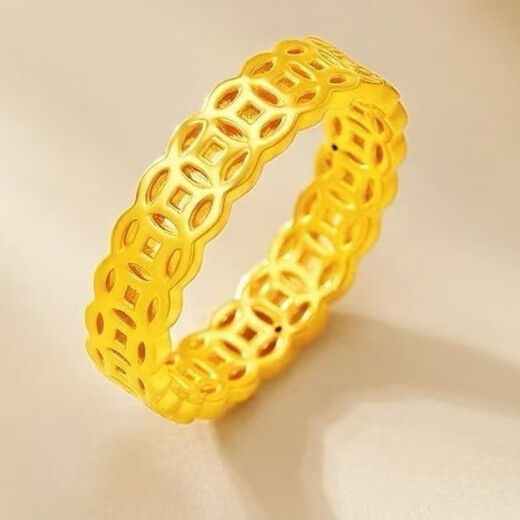 GRAYCEWODY Old Phoenix 999 gold gold clad with silver. Please ask for coins. Pure gold pure silver ring. Birthday gift for your lover. US size 10 circle mouth 140-160 Old Phoenix Gold Store