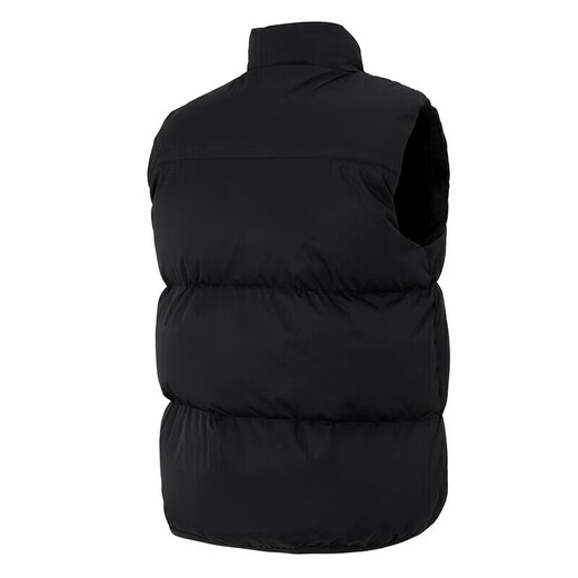Nike (Nike) Coton Gilet Men's Men's Automne and Winter Stand Collier Veste de coton chaude en coton Coton Veste sans manches décontractée FB7374-010 S