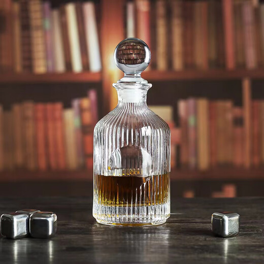 
New popular glass whiskey bottle, bottle, bottle, cup set 850ml 15868()