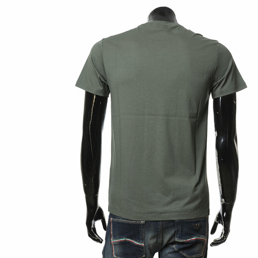 
ARMANI/Armani EA Men's Fashion Printed Casual Short Sleeve Round Neck T-shirt EM000574 AF12347 Dark Blue FB075 M