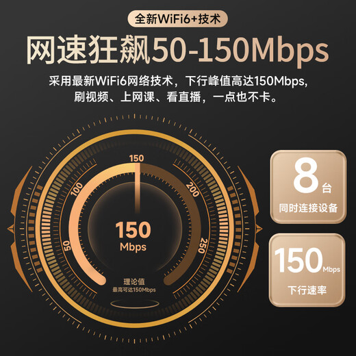 ZTE portátil wifi6 tarjeta de red inalámbrica móvil enrutador portátil sin tarjeta 4g punto de acceso de red de alta velocidad 2025 tráfico general nacional ilimitado genuino 5GUFIPRO